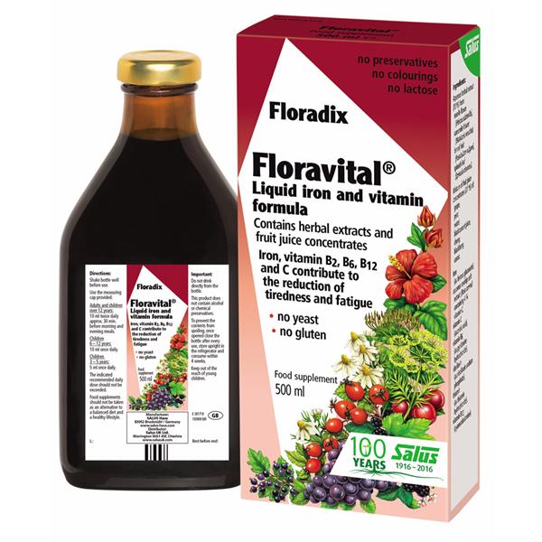 Floradix Floravital Liquid 500Ml