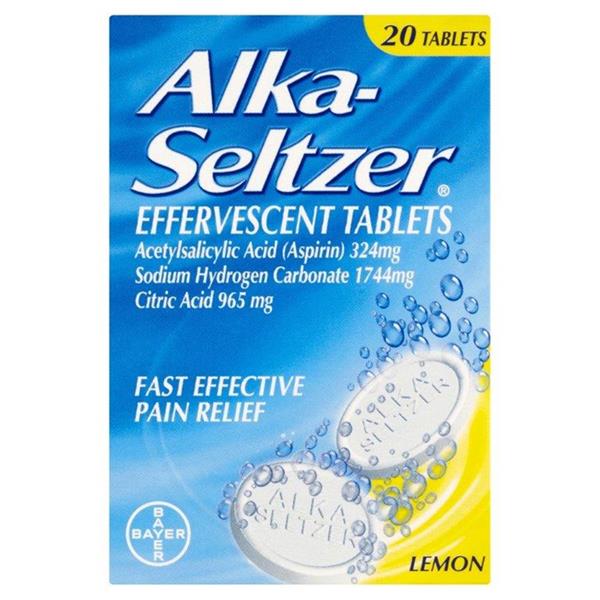 Alka Seltzer 20 Tablets