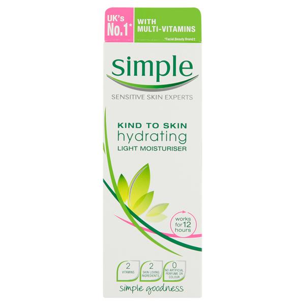 Simple Hydrating Light Moisturiser 125Ml