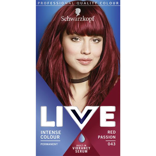 Live Intense Colour Red Passion 043