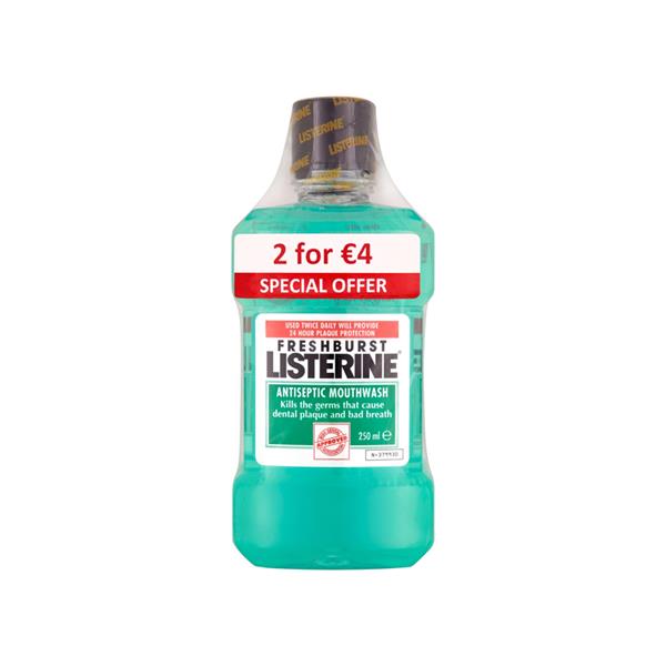 Listerine Freshburst 2 For 4Euro