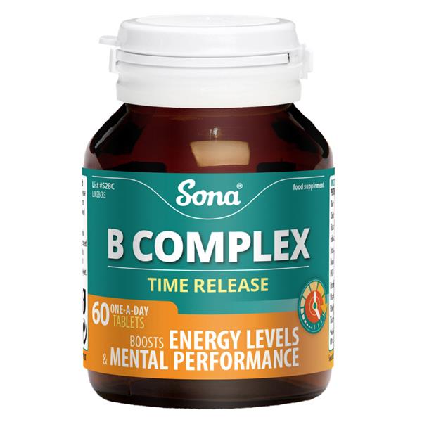 Sona B Complex 50 Time Release Tabs S28C
