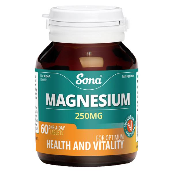 Sona Magnesium Tabs 250Mg 60