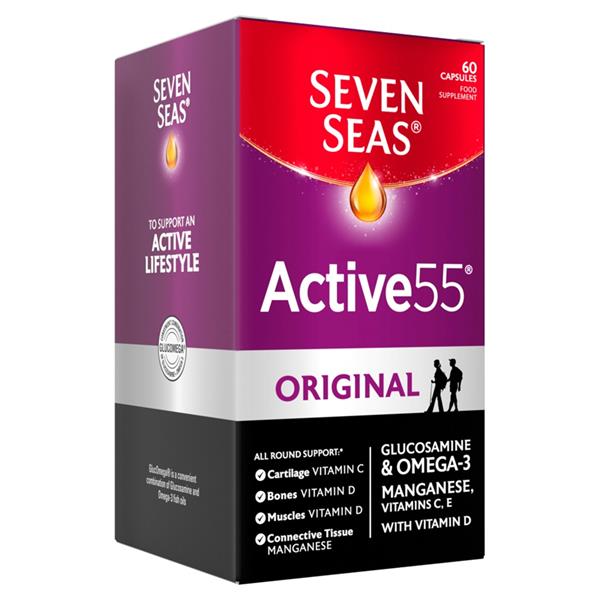 Seven Seas Actve 55 Caps Original