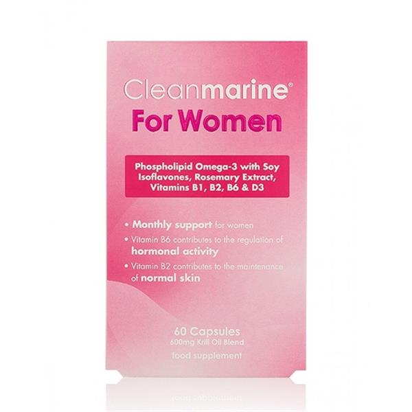 Cleanmarine Krill Oil For Women 60 Caps