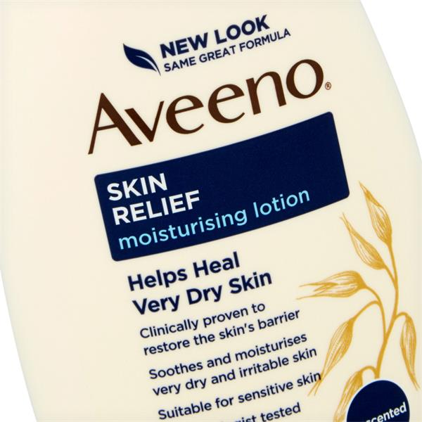 Aveeno Skin Relief Lotion Pump Shea Butter 300Ml