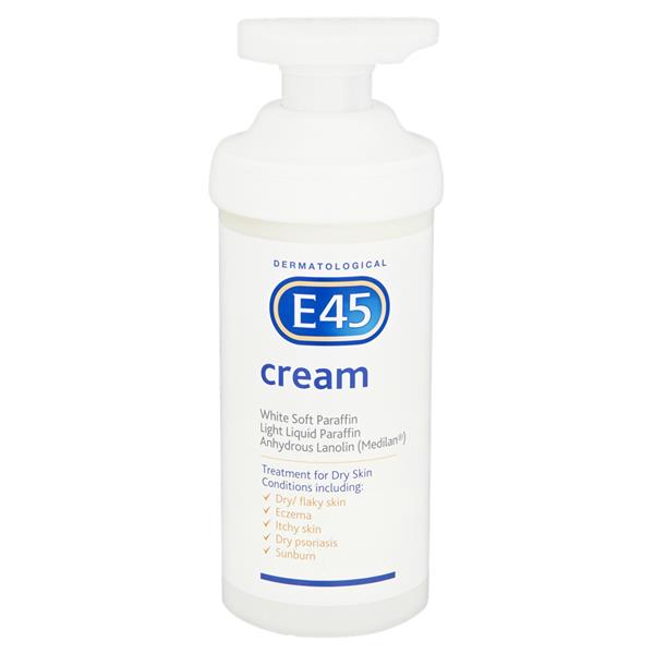 E45 Cream Pump 500G