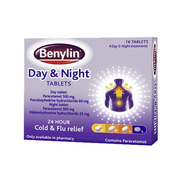 Benylin Day & Night Tabs