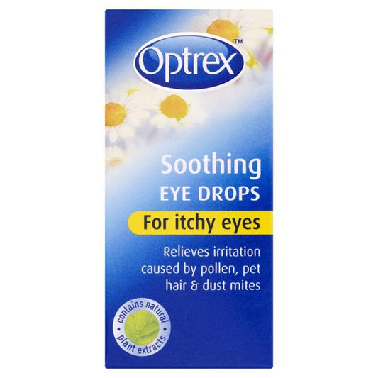 Optrex Soothing Eye Drops For Itchy Eyes 10Ml