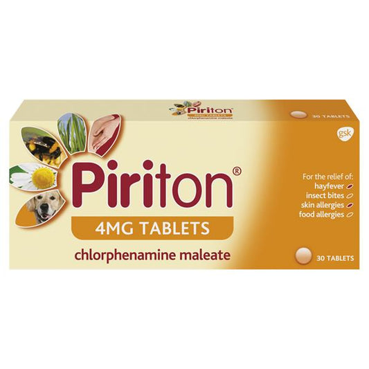 Piriton 4Mg 30 Tabs