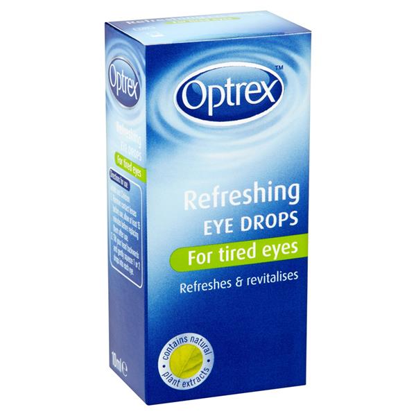 Optrex Refreshing Eye Drops For Tired Eyes 10Ml