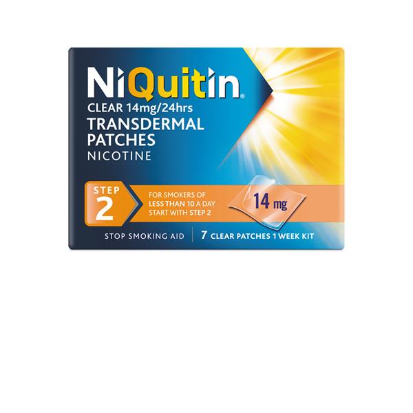 Niquitin Clear 14Mg Step 2 7Patches