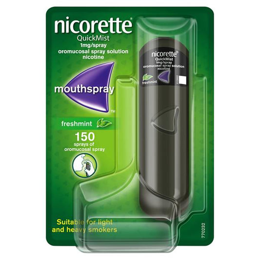 Nicorette Quickmist Freshmint 1Mg Single Pack