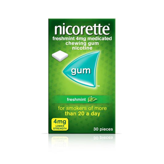 Nicorette Freshmint 4Mg Med Chew Gum
