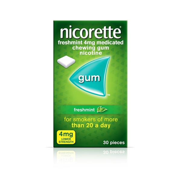 Nicorette Freshmint 4Mg Med Chew Gum