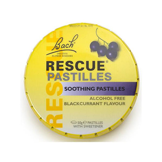 Bach Rescue Remedy Blackcurrant Pastilles 50G