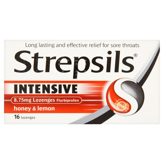 Strepsils Intensive Honey  Lemon 16 Lozenges