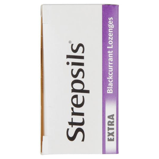 Strepsils Extra Blackcurrant 24 Lozenges