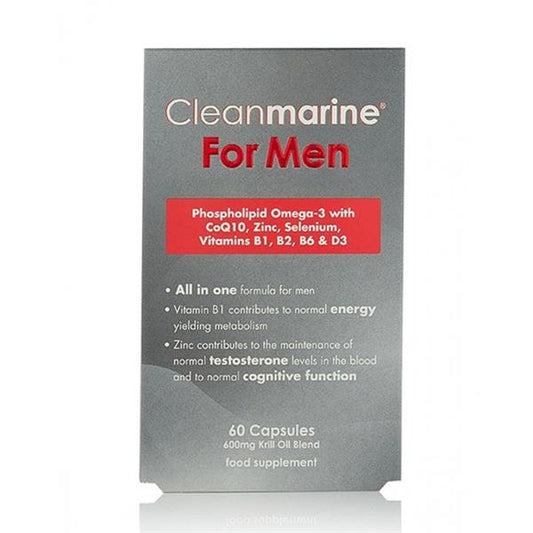 Cleanmarine Krill Oil For Men 60Caps