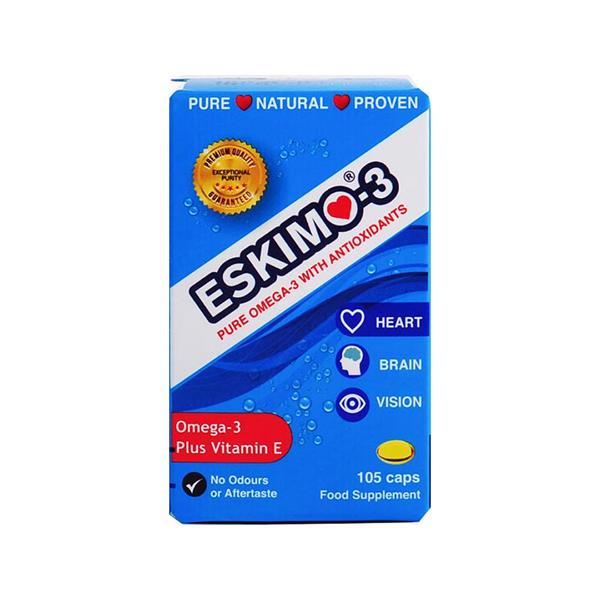 Eskimo-3 With Vitamin E 105 Caps
