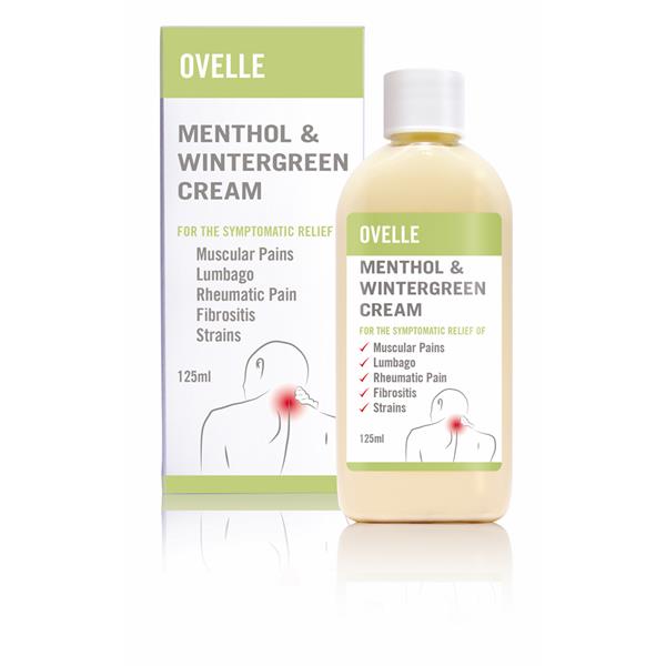Ovelle Menthol Wintergreen Cream 125Ml