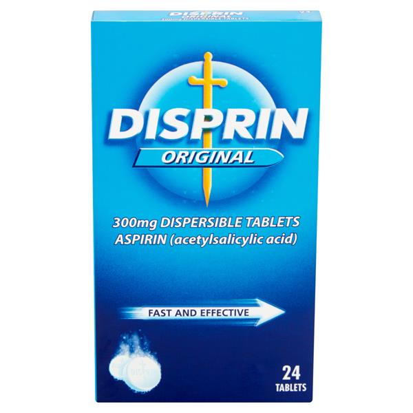 Disprin Original Tabs 24 300Mg