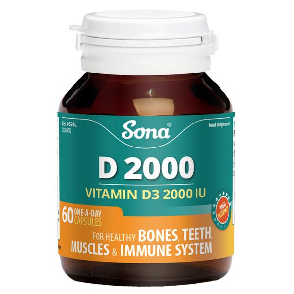 Sona Vitamin D 2000Iu 60S S94C