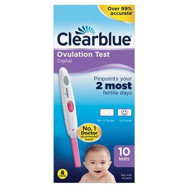 Clearblue Ovulation Test Digital 10 Tests expired march 24