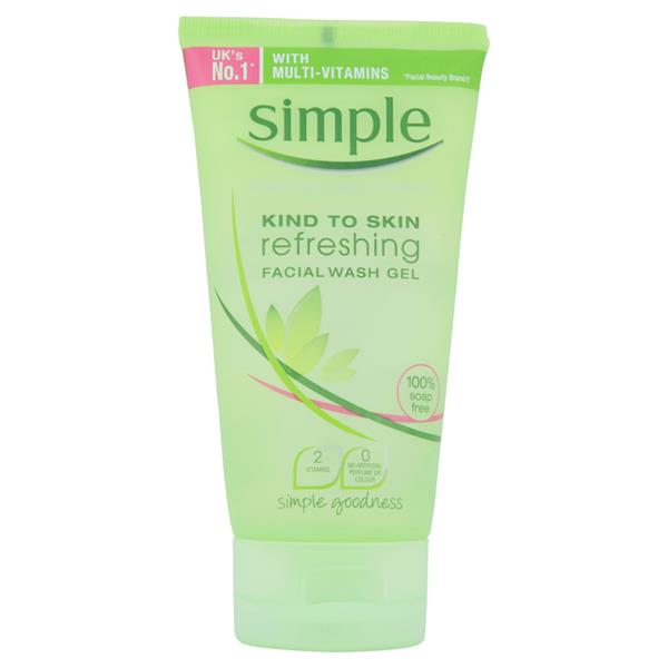 Simple Refreshing Facial Wash Gel