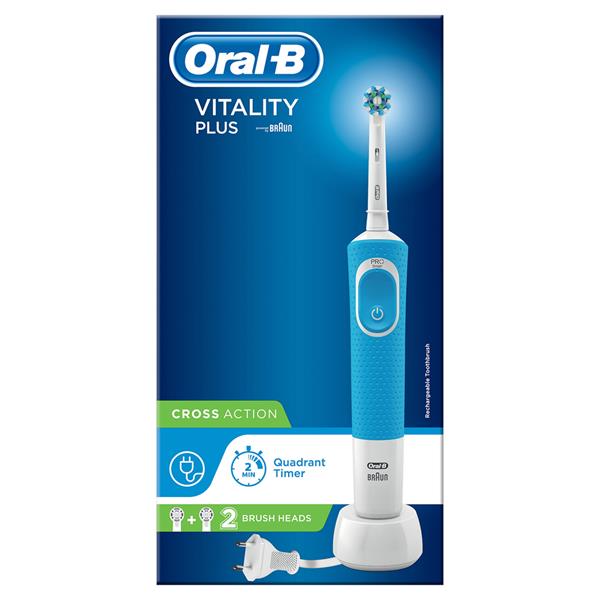 Oral B Vitality Plus Cross Action Blue