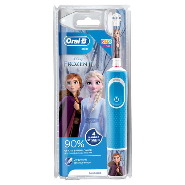 Oral B BRAUN Kids 3+ Frozen Rechargeable Toothbrush