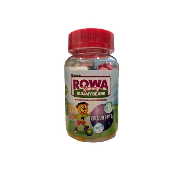 Rowa  Gummy Bears Calcium With Vitamin D3