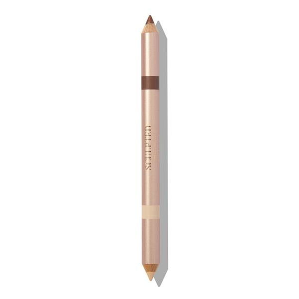 Sculpted Double Ended Kohl Eye Pencil Rust Brown Nude
