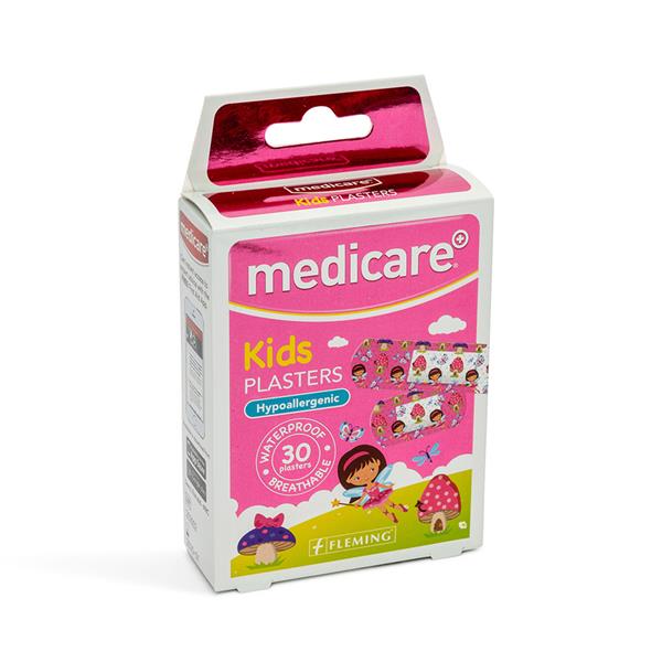 Medicare Kids Plasters Pink