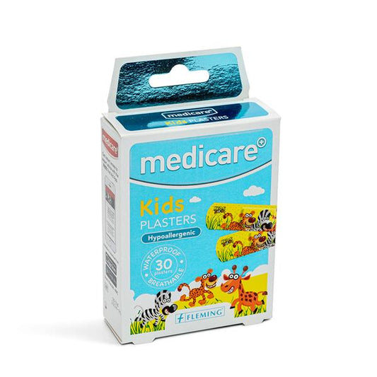 Medicare Kids Plasters Blue Zoo