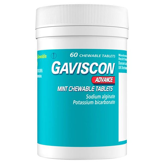 Gaviscon Advance Chewable Tabs 60S