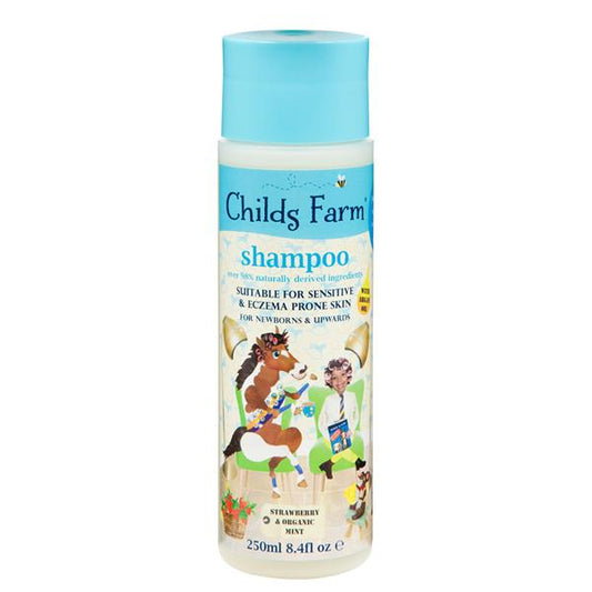 Childs Farm Shampoo For Sensitive Skin Strawberry And Mint
