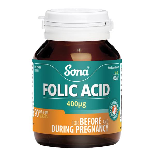 Sona Folic Acid Tablets 90S