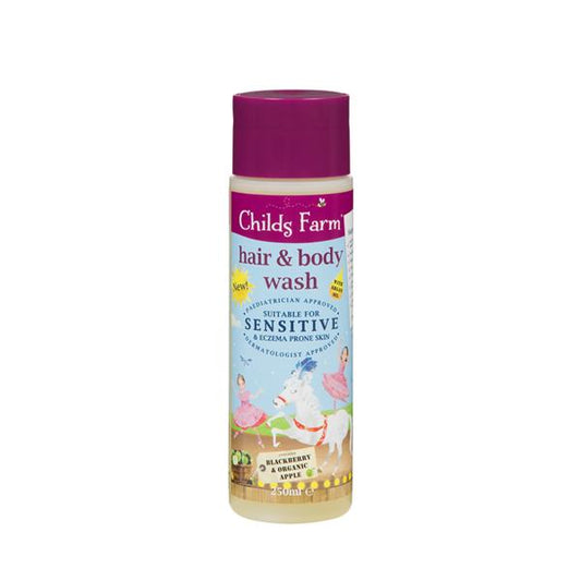 Childs Farm Hair And Body Wash Blackberry And Apple