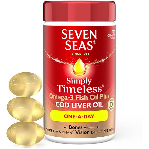 Seven Seas Cod Liver Oil Caps One A Day 120