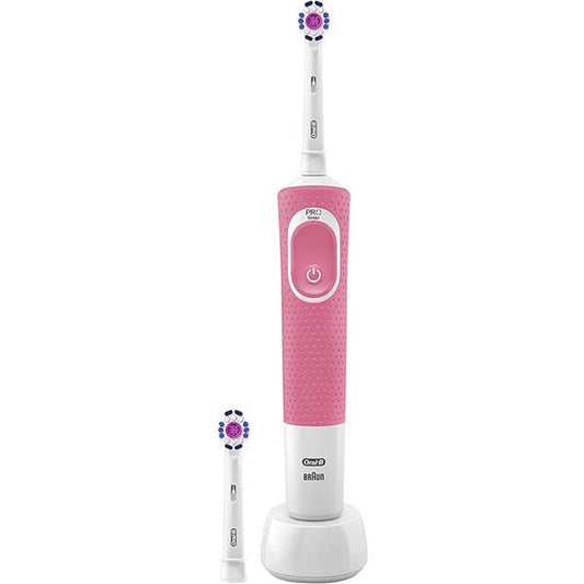 Oral B Vitality Plus 3D White Pink  Electric Toothbrush