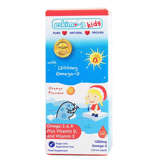 Eskimo 3 Kids Omega 369 liquid Orange 210ml