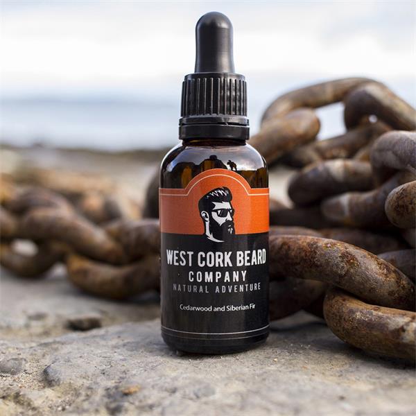 West Cork Beard Company Cedarwood And Siberian Fir Beard Oil 30 Ml