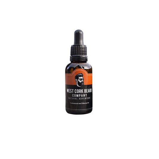 West Cork Beard Company Cedarwood And Siberian Fir Beard Oil 30 Ml