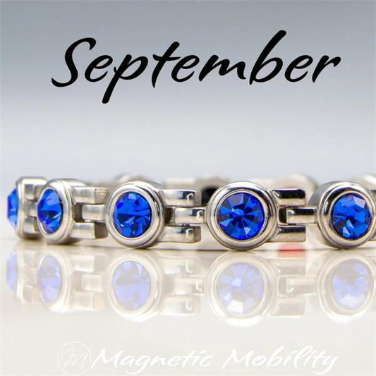 Magnetic Mobility September Birthstone 4In1 Element Bracelet