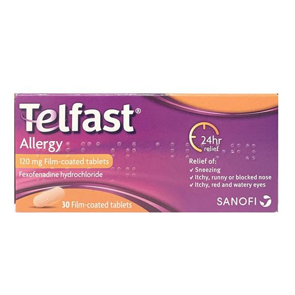 Telfast Allergy 120Mg Fc Tabs