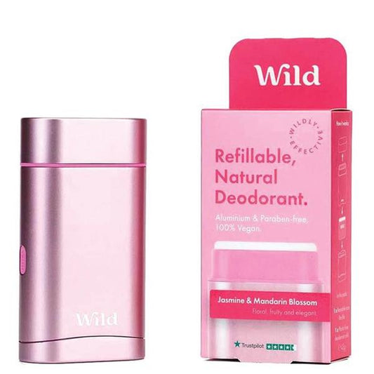 Wild Refillable Natural Deodorant Jasmine & Mandarin Blossom