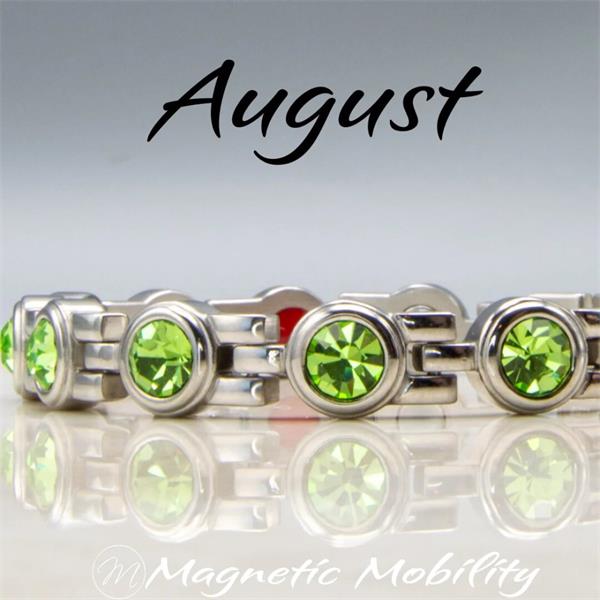 Magnetic Mobility August Birthstone 4In1 Element Bracelet