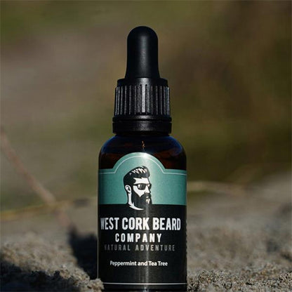 West Cork Beard Company Peppermint And Tea Tree Beard Oil