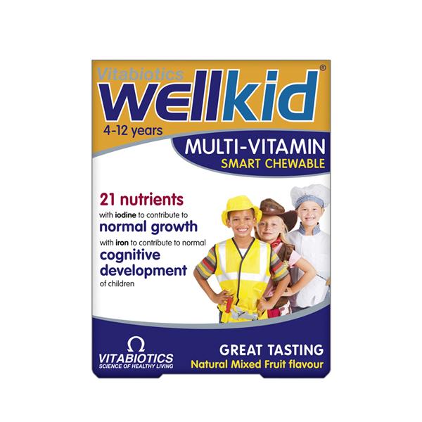 Vitabiotics Wellkid Smart Chewable Tabs 30Tabs